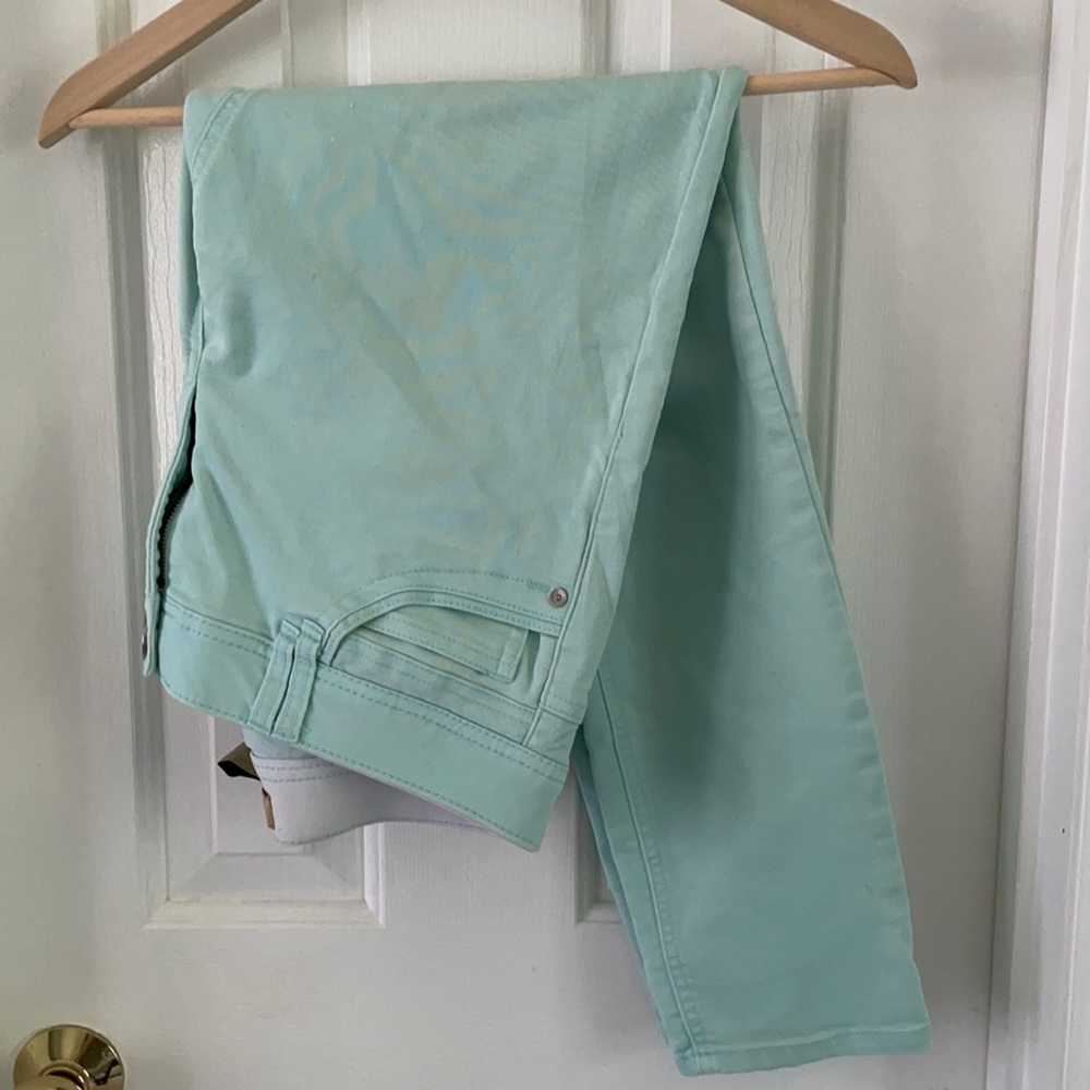 Mint skinny pants